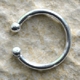 Fake Piercing 12 mm schlicht