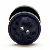 Skull - Totenkopf - Tunnel 3-6mm bl