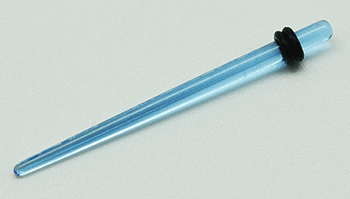 Dehnstab  -  klar-hellblau  2 mm