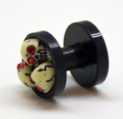 Totenkopf - Tunnel - Skull 3-6mm r