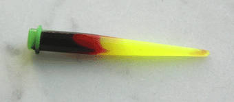 6 mm  - Dehnstab - Expander  -  bunt