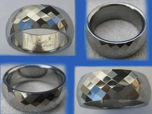 Breiter Wolfram / Tungsten Ring