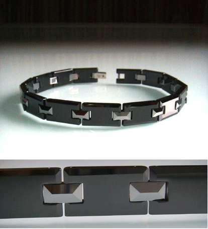 Ceramic - Wolfram - Tungsten  Armband