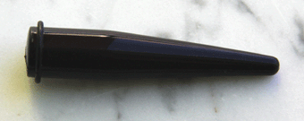 Dehnstab  - Dehner -  schwarz - 12 mm