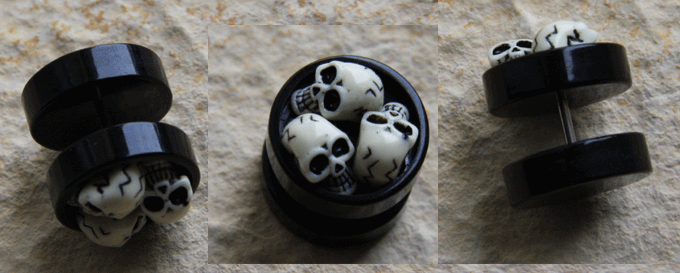 FAKE Plugs Totenkopf 4k