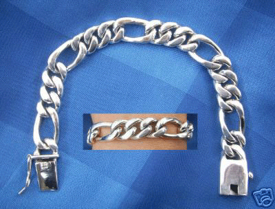 Panzer Armkette - Armband Figaro