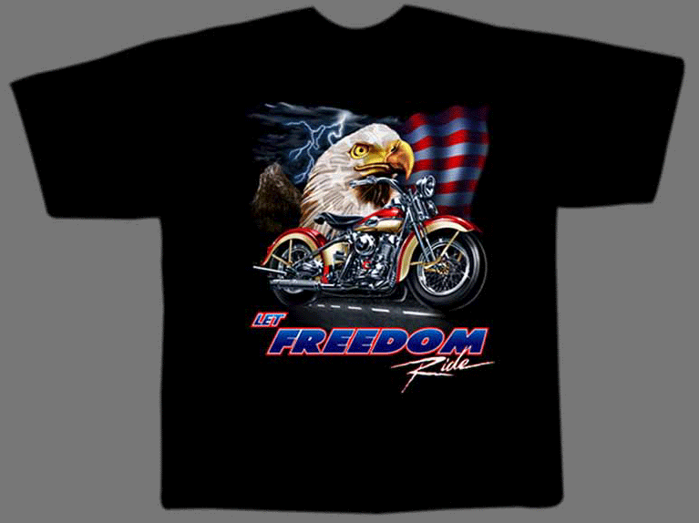 T-Shirt  Let Freedom Ride