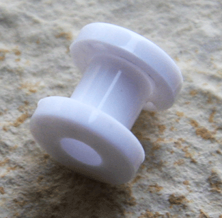 Tunnel weiss 6 mm