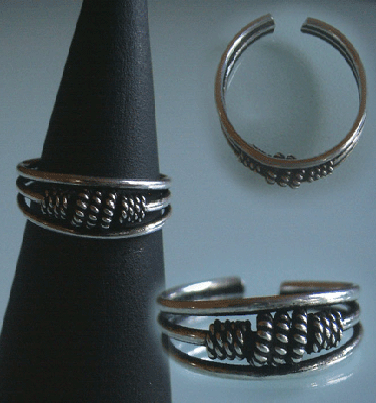 Zehenring Bali Design