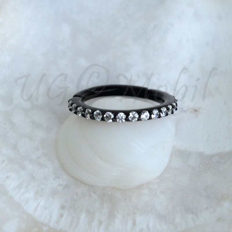 Conch - Snug - Klicker Ohr- Piercing 8 mm