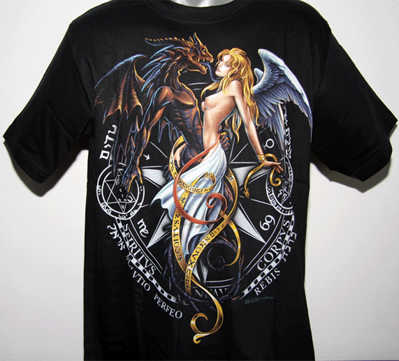T-Shirt Elfe & Drache