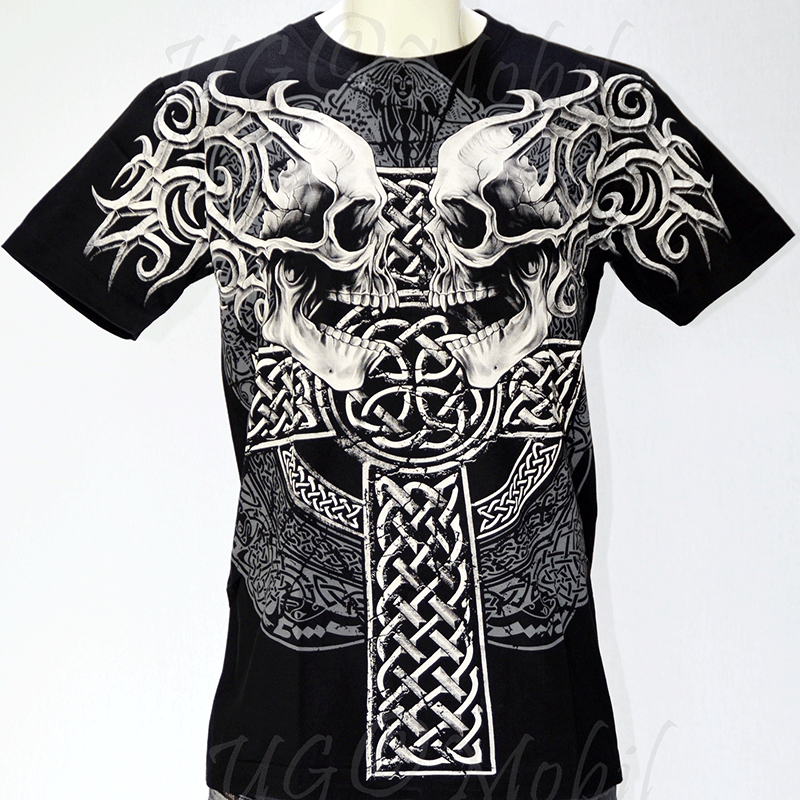 T-Shirt Kelten Skull