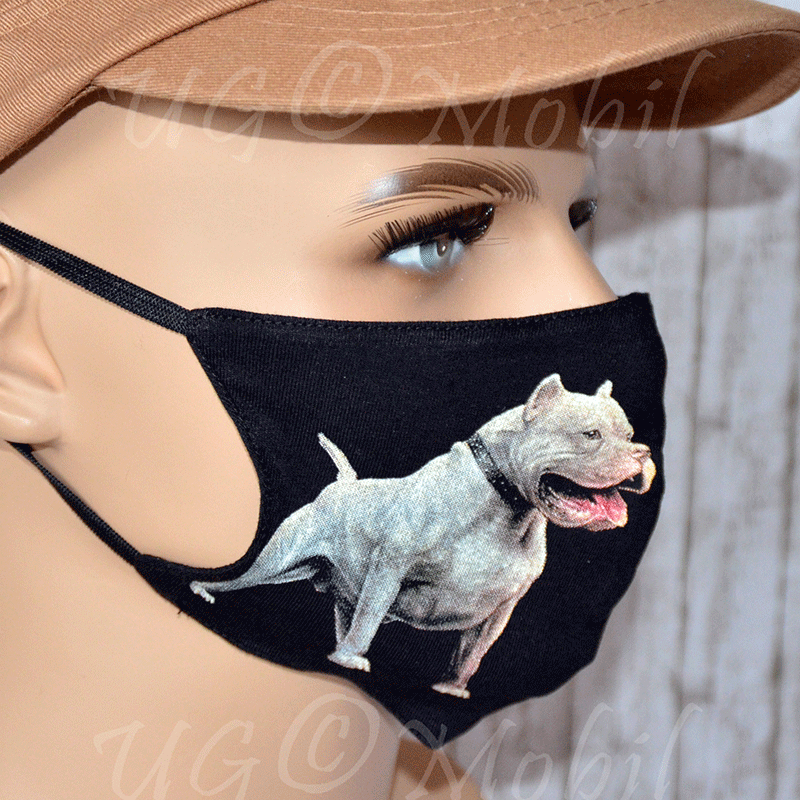 Maske - Gesichtsmaske Hund