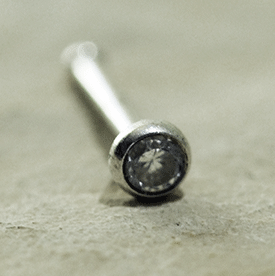 Nasenpiercing Steinchen Kugel 3mm s