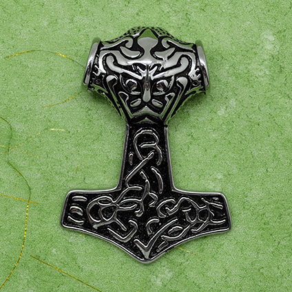 Thors Hammer XXL Edelstahl Anhänger