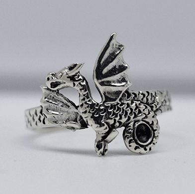 Zehenring Drache