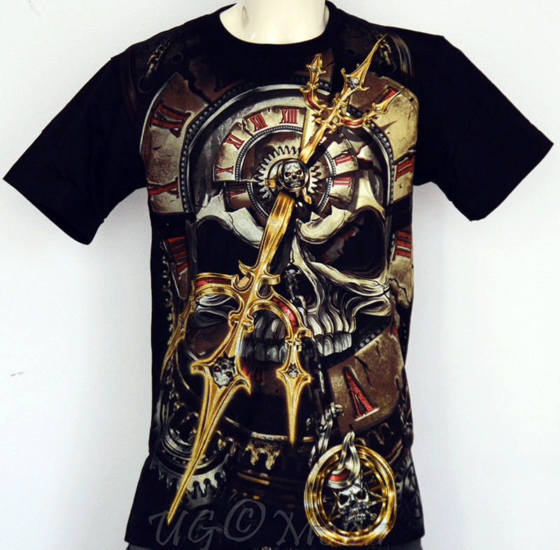 T-Shirt  Steampunk - Skull